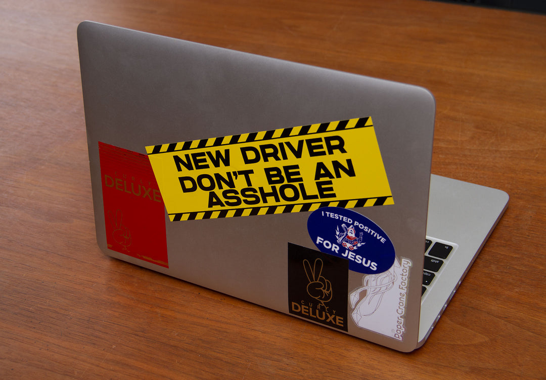 New driver bumper sticker