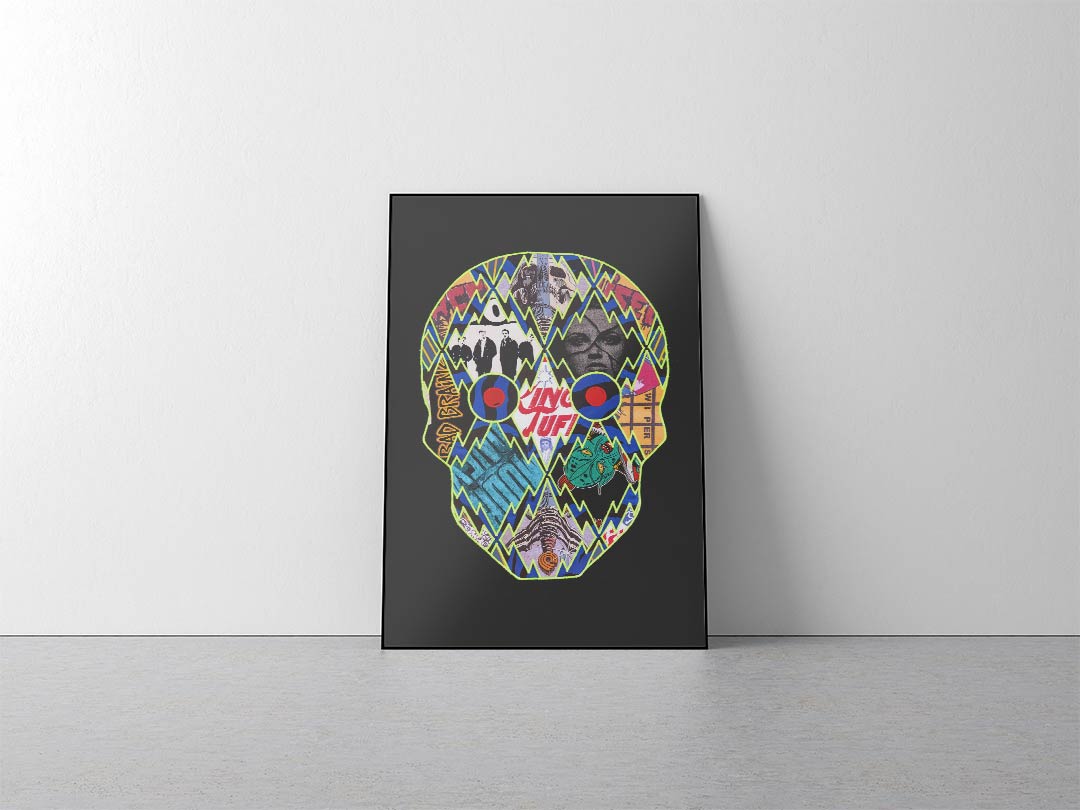 Ben Venom AP poster - Patchwork Skull